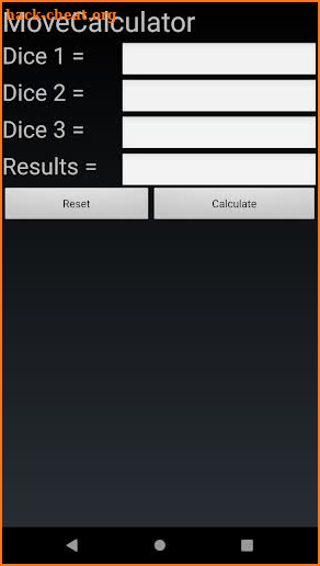 Muggins Move Calculator screenshot