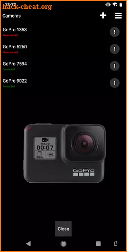 Multi Camera Control for Hero Cameras screenshot