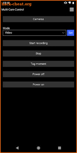 Multi Camera Control for Hero Cameras screenshot