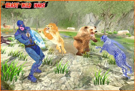 Multi Cheetah Speed hero Vs Wild Animals screenshot
