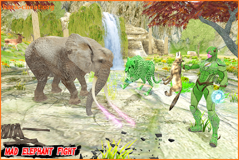 Multi Cheetah Speed hero Vs Wild Animals screenshot