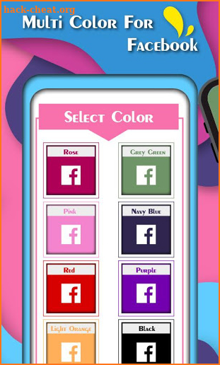 Multi Color For Facebook 2019 Free screenshot