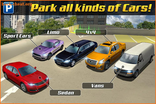 Multi Level 3 Car Parking Game screenshot