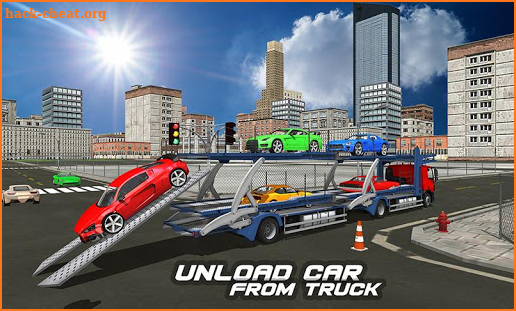 Multi Level Truck Car Transporter Games 2021 screenshot