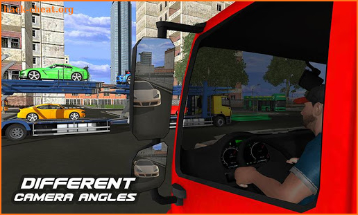 Multi Level Truck Car Transporter Games 2021 screenshot