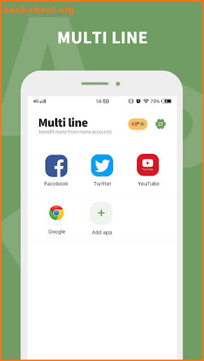 Multi Line - 2 or Multiple Accounts&Parallel Clone screenshot