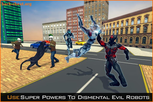 Multi Panther Hero Crime City Battle screenshot