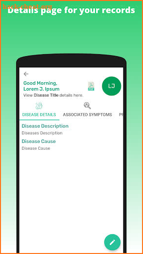 Multi-Profile Medical Records screenshot