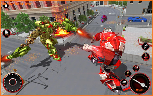 Multi Robot Hero: Deadly Flying Dragon Simulator screenshot