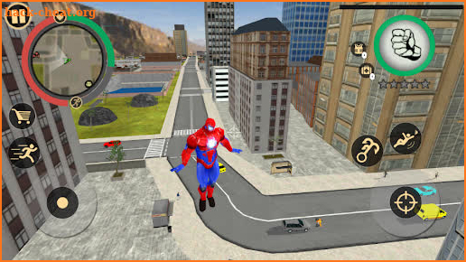 Multi Rope Hero Spider Open World Vegas Gangster screenshot