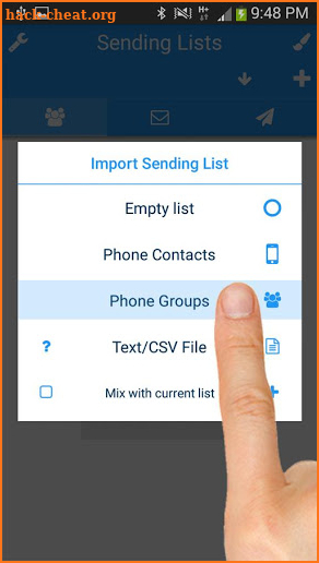 Multi SMS & Group SMS screenshot
