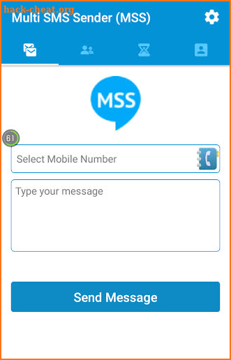 Multi SMS Sender (MSS) screenshot