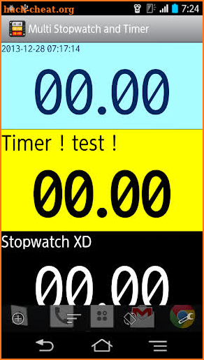 Multi Stopwatch and Timer Pro screenshot