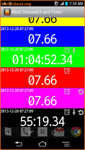Multi Stopwatch and Timer Pro screenshot