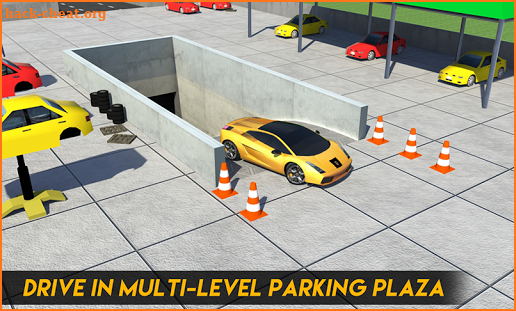 Multi-Storey Car Parking Spot 3D: Auto Paint Plaza screenshot