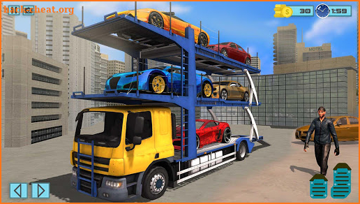 Multi Story Car Transport Truck screenshot