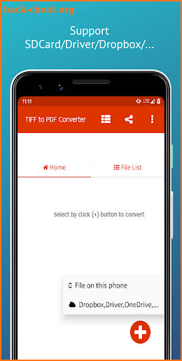 Multi Tiff to PDF Converter screenshot