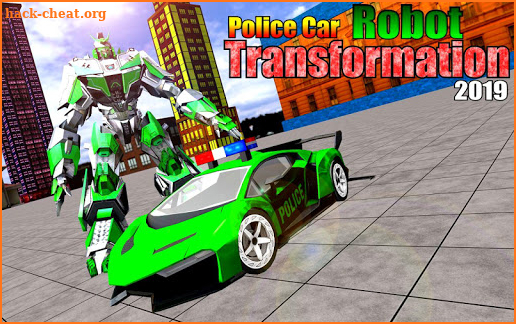 Multi Transforming US Police Car Robot: Robot game screenshot