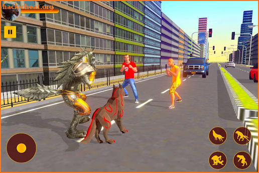 Multi Wolf Hero Crime Simulator screenshot