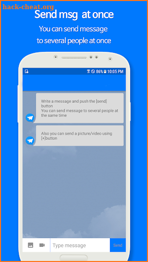 MultiMessage for FB Messenger screenshot