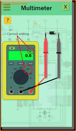 Multimeter Simulator screenshot