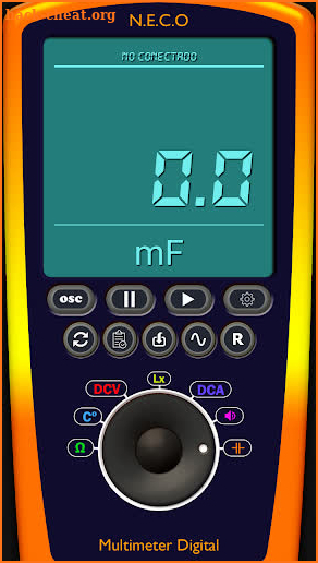 Multimeter/Oscilloscope/Sound Generator screenshot