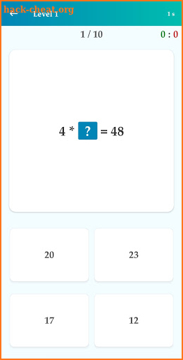 Multiplay: Play and Learn Multiplication screenshot