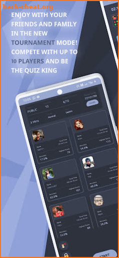 Multiplayer Quiz - 10 Players screenshot
