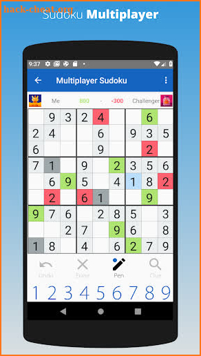 Multiplayer Sudoku screenshot