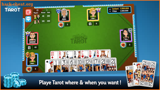 Multiplayer Tarot Game screenshot