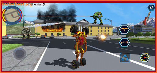 Multiple Bee Robot Transform Game screenshot