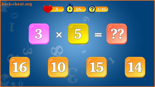 Multiplication and Division Tables. Training. screenshot