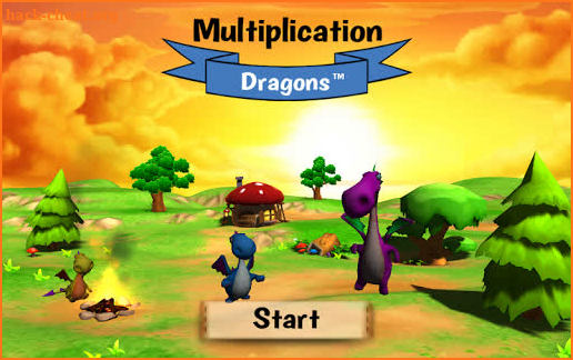 Multiplication Dragons screenshot