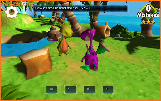 Multiplication Dragons screenshot