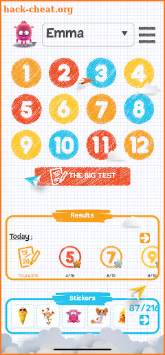 Multiplication games for kids screenshot