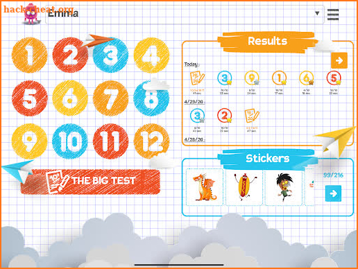Multiplication games for kids screenshot