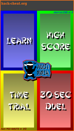 Multiplication Ninja screenshot