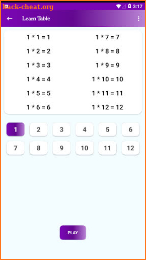 Multiplication Table : Math Games , Quiz , Learn screenshot