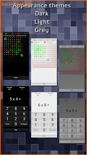 Multiplication Table Pro screenshot