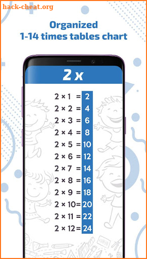 Multiplication Tables - Free Math Games for Kids screenshot