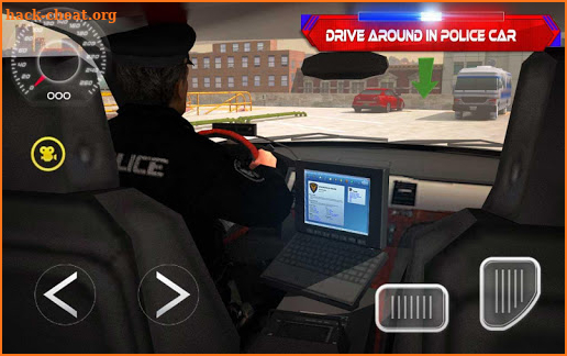 Multistory Police Car Parking Crime Escape Control screenshot