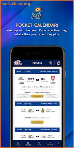 Mumbai Indians Official App screenshot