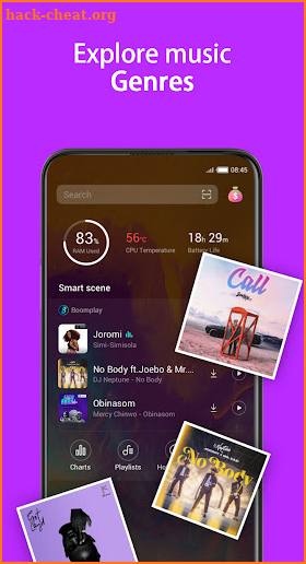 MuMus Music Player screenshot
