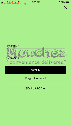 Munchez Delivery screenshot