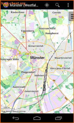 Münster Offline City Map screenshot