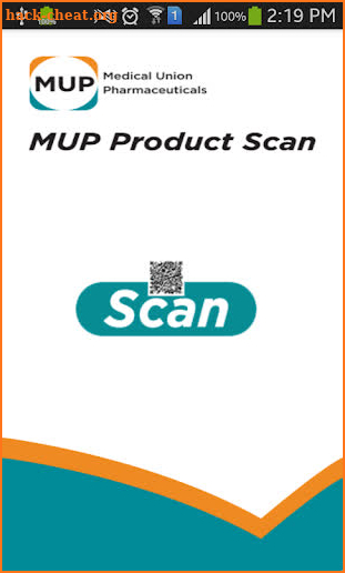 MUP Product Scan screenshot