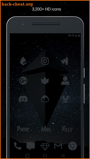 Murdered Out - Black Icon Pack (Pro Version) screenshot