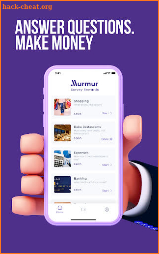 Murmur Surveys | Answer, Earn screenshot