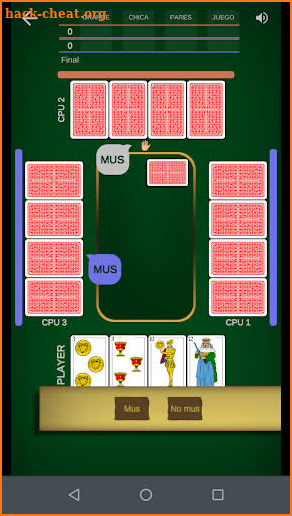 Mus: Card Game screenshot