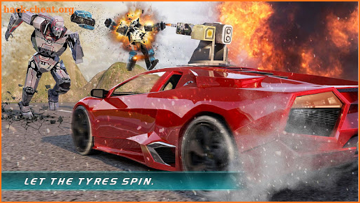 Muscle Car Robot Transformation Game 2018 screenshot